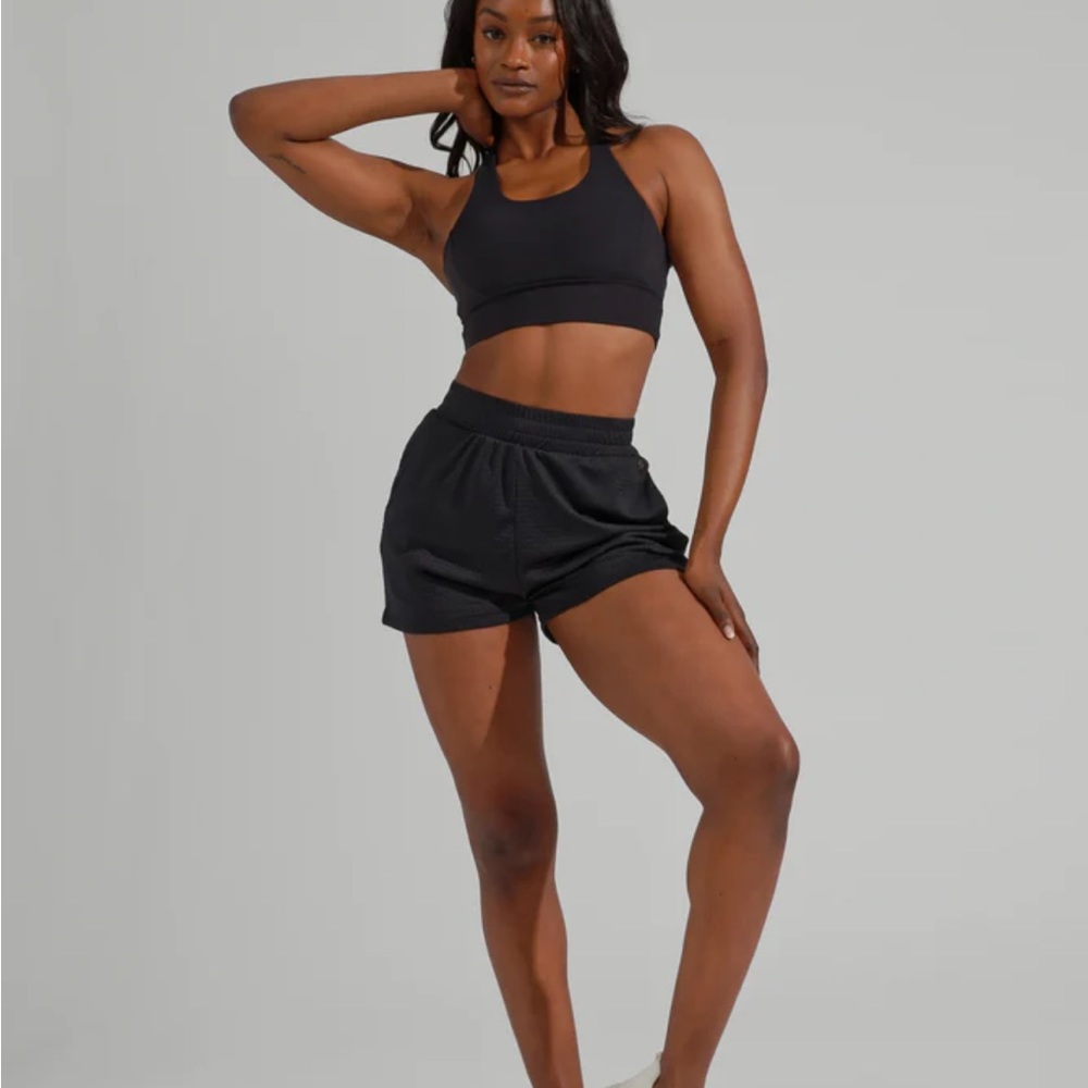 BuffBunny Black Athletic Shorts